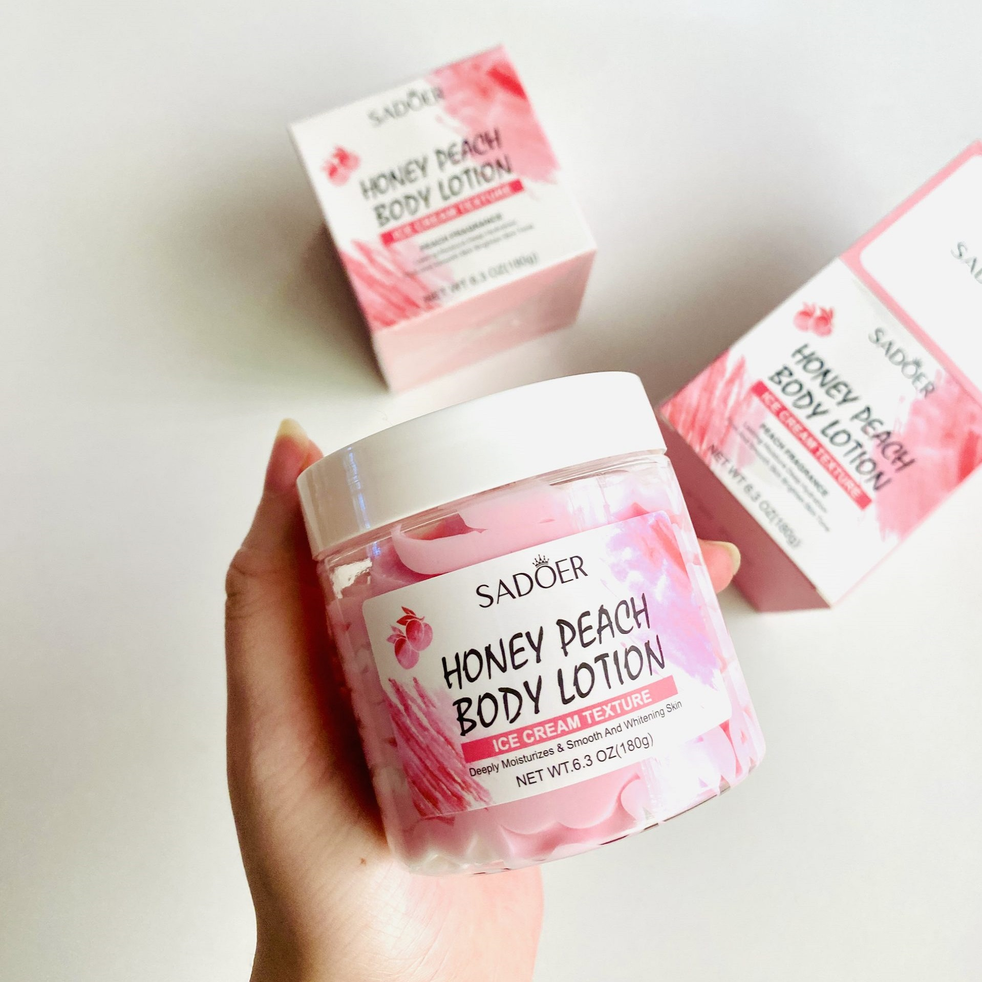 لوسیون بدن سادور مدل بستنی وزن 180 گرم