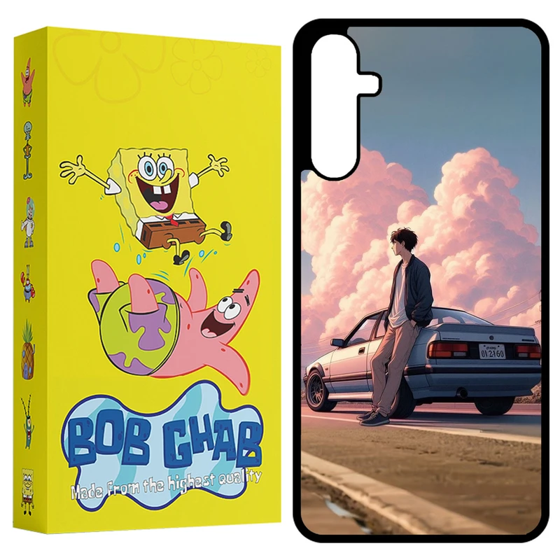 کاور باب قاب طرح ماشین مدل BCPA14 مناسب برای گوشی موبایل سامسونگ Galaxy A14 4G / A14 5G / M14 5G