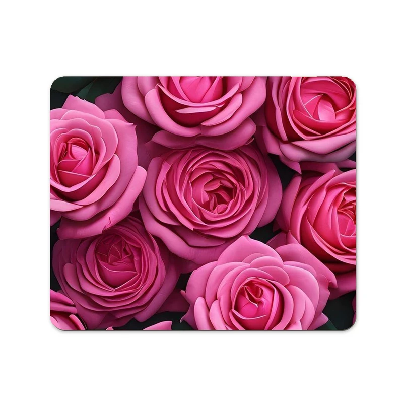 ماوس پد پاد آفرین طرح گل کد 587 سایز 19*24 سانتی متر
