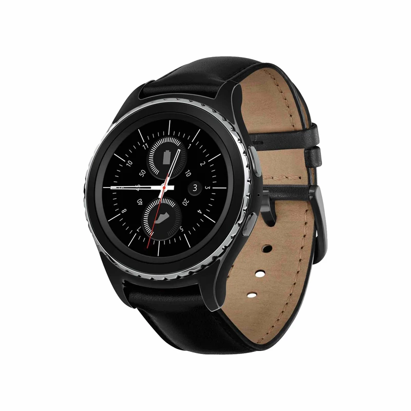 برچسب ماهوت طرح Matte-Black مناسب برای ساعت هوشمند سامسونگ Galaxy Gear S2 Classic