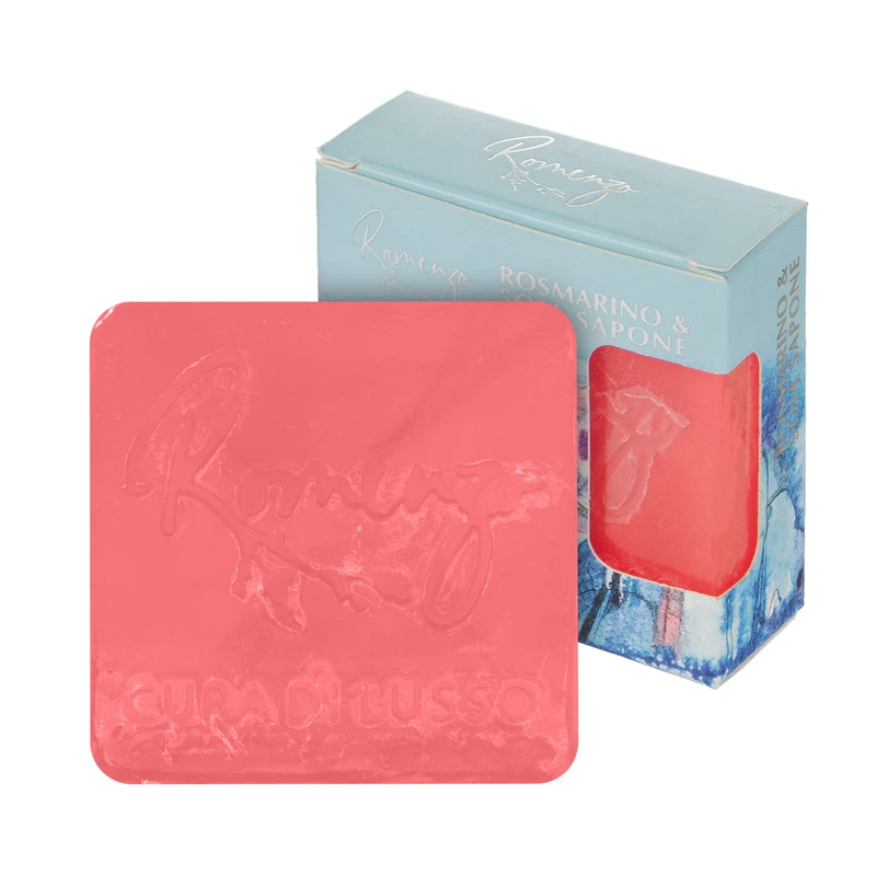 پن شستشو رومنزو مدل روغن سویا و عصاره رزماری وزن 100 گرم