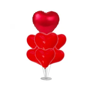 بادکنک سورتک مدل LOVE مجموعه 7 عددی به همراه استند بادکنک