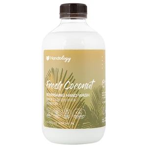 مايع دستشويي هندولوژی مدل تروپیکال كرمي رايحه نارگيل حجم 2000 میلی لیتر