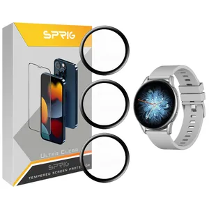 محافظ صفحه نمایش نانو اسپریگ مدل SPG مناسب برای ساعت هوشمند شیائومی Kieslect K10 بسته سه عددی
