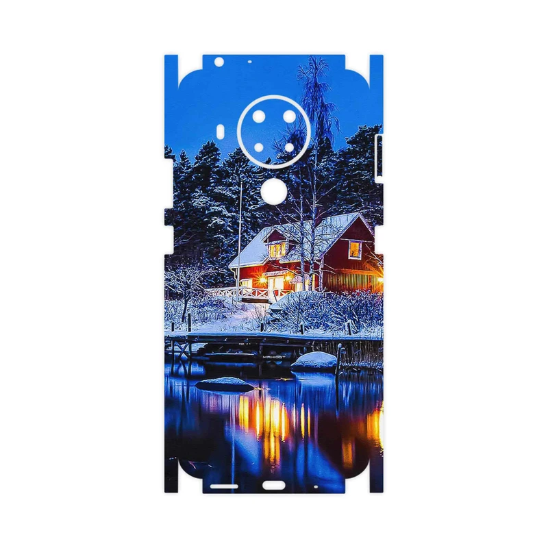 برچسب پوششی ماهوت مدل Winter Season-FullSkin مناسب برای گوشی موبایل نوکیا 5.4