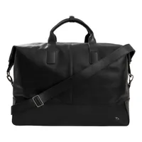 ساک مسافرتی مردانه 40 لیتری چرم مشهد مدل X5046-001-01