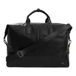 ساک مسافرتی مردانه 40 لیتری چرم مشهد مدل X5046-001-01