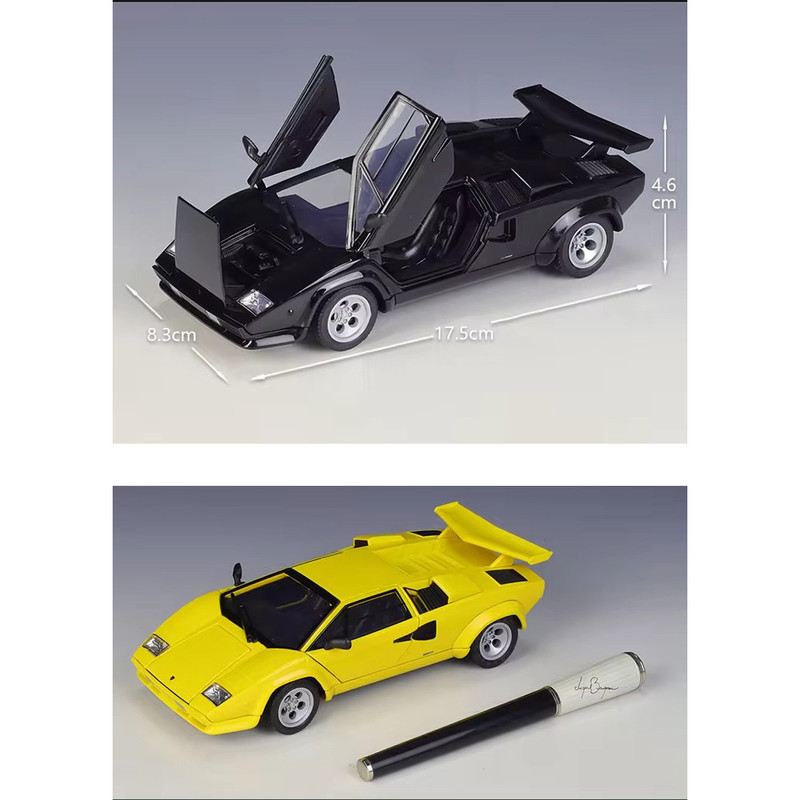 ماکت ماشین ولی مدل Lamborghini Countach LP 5000 S