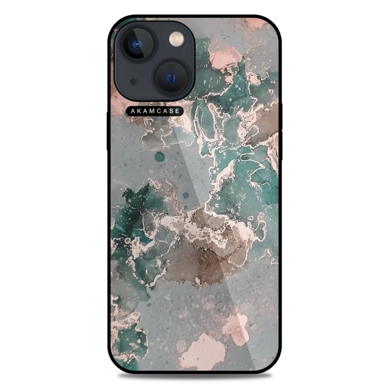 کاور آکام مدل AMC-WA13M-MARBLE-34 مناسب برای گوشی موبایل اپل iPhone 13 Mini