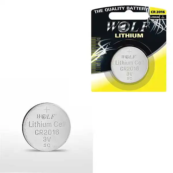 باتری سکه ای ولف کد CR 2016