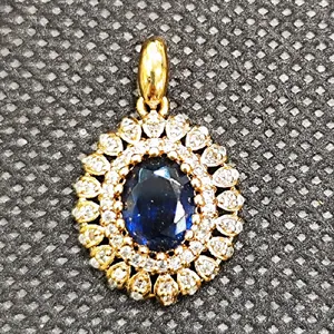 آویز گردنبند زنانه مدل روس کد 37