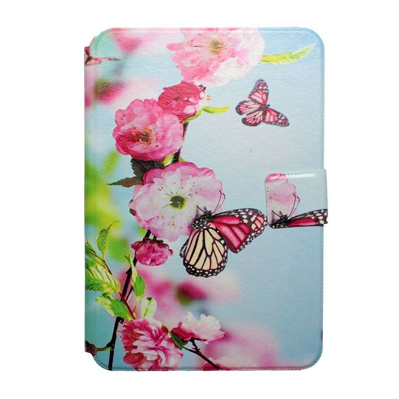 کیف کلاسوری مدل پروانه مناسب برای تبلت سامسونگ Galaxy Tab A7 T505