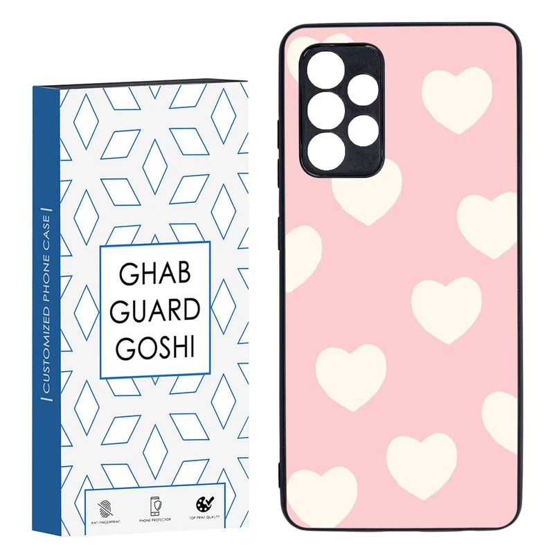 کاور قاب گارد گوشی طرح قلب کد TPU-044 مناسب برای گوشی موبایل سامسونگ Galaxy A52