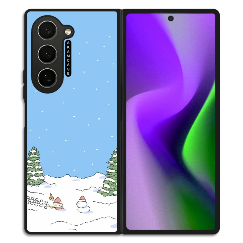 کاور آکام مدل AMC-WSGZFOLD6-WINTER-12 مناسب برای گوشی موبایل سامسونگ Galaxy Z Fold 6