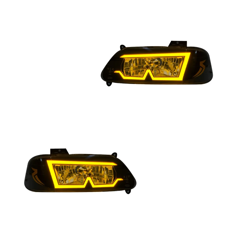 چراغ جلو خودرو گروه پژوهش صنعت مدرن مدل M-Y مناسب برای پراید بسته دو عددی