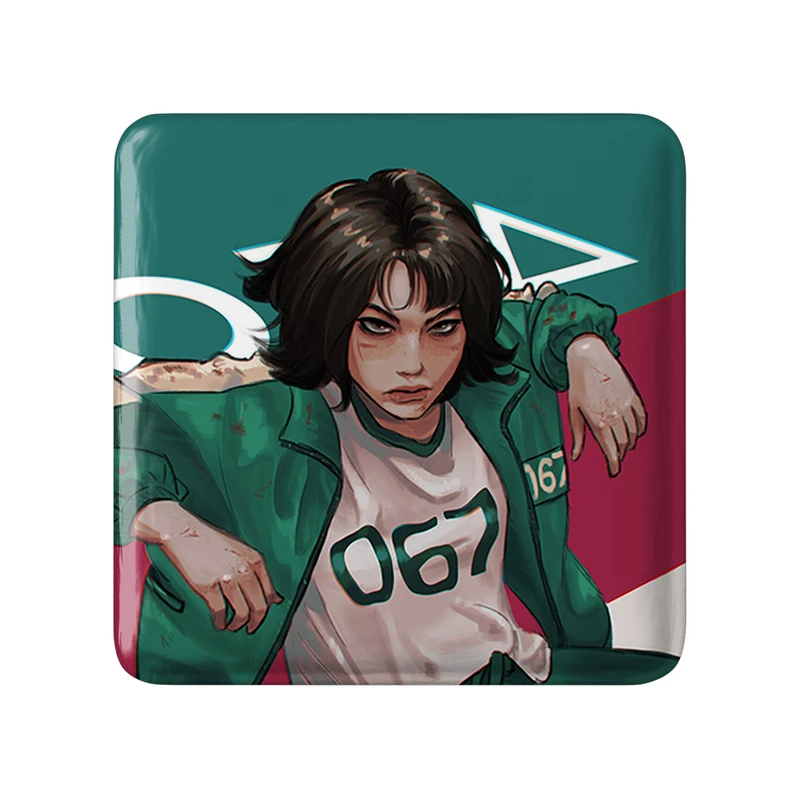مگنت خندالو طرح کانگ سه بیوک بازی مرکب Squid Game کد 10807