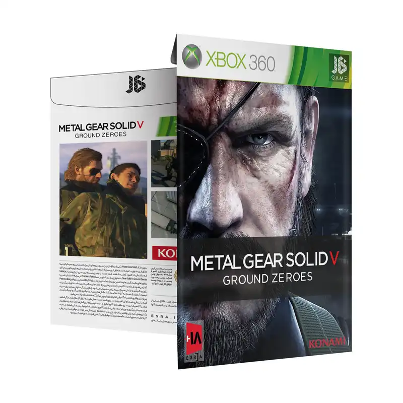 بازی Metal Gear Solid V Ground Zeroes مخصوص Xbox 360 نشر جی بی تیم