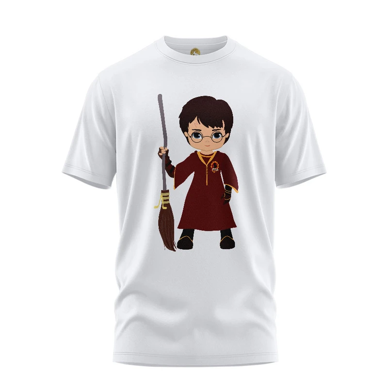 تی شرت آستین کوتاه زنانه هومرو مدل TW514 طرح هری پاتر