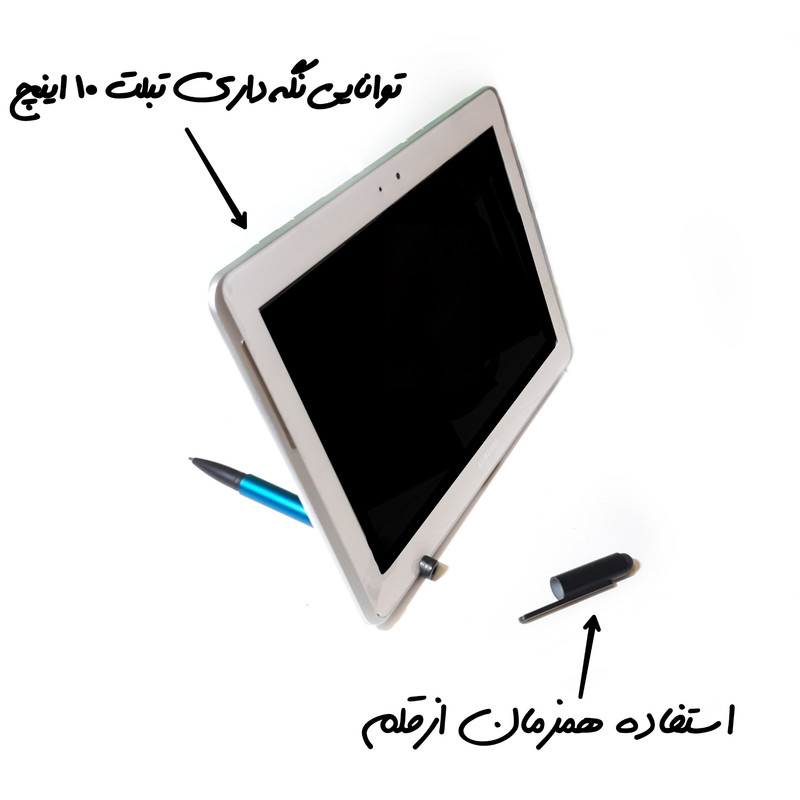 قلم لمسی و پایه نگهدارنده موبایل مدل v2