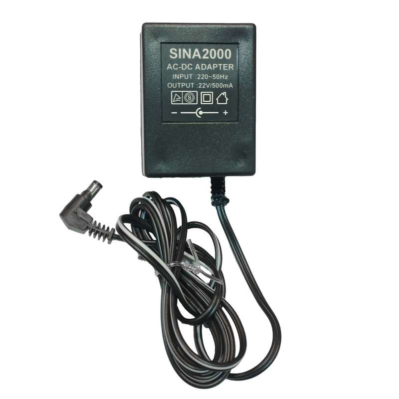 آداپتور 22 ولت 0.3 آمپر سینا مدل KSRE-22V-0.3A آداپتور 22 ولت 0.3 آمپر سینا مدل KSRE-22V-0.3A