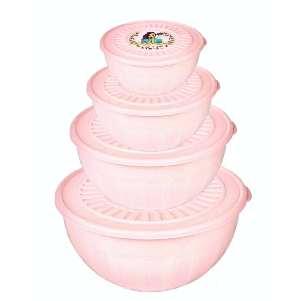 ظرف نگهدارنده مدل کلاسیک مجموعه 4 عددی