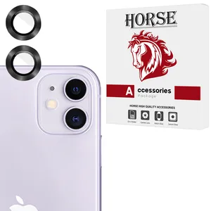 محافظ لنز دوربین هورس مدل RINH20 مناسب برای گوشی موبایل اپل iPhone 12 / iPhone 12 mini / iPhone 11
