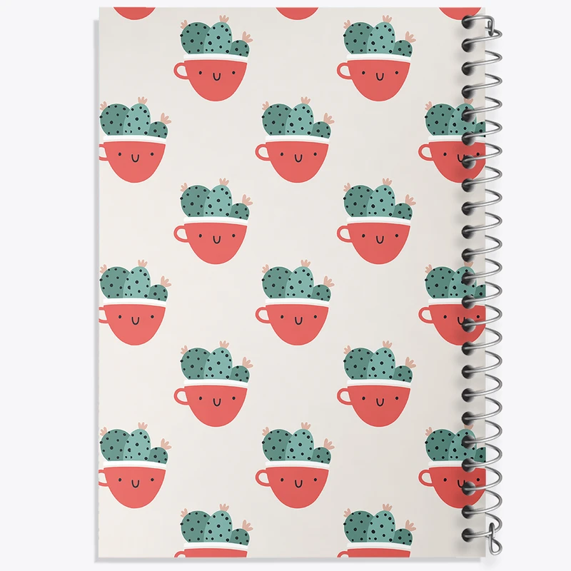 دفتر نقاشی 50 برگ خندالو طرح کاکتوس کد N352