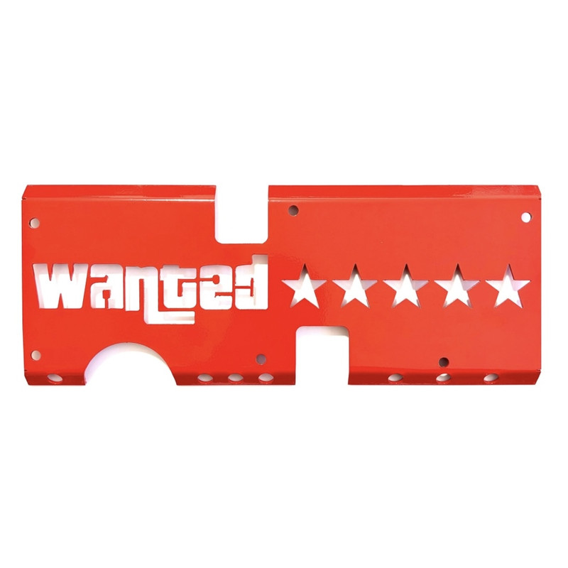 درپوش موتور طرح WANTED مناسب برای پژو 206 و 207