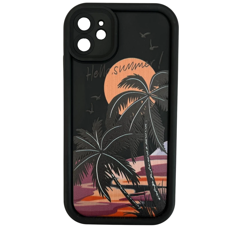 کاور مدل سواید طرح نخل کد 481 مناسب برای گوشی موبایل اپل iPhone 11