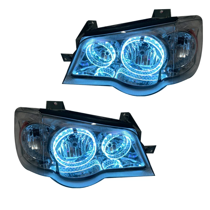 چراغ جلو خودرو گروه پژوهش صنعت مدرن مدل 3D-Ice زنبوری مناسب برای پراید 111 و 132 بسته دو عددی