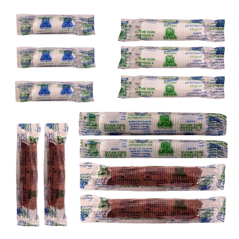 باند پانسمان التیام توس  مدل MULTI-12 مجموعه 12 عددی