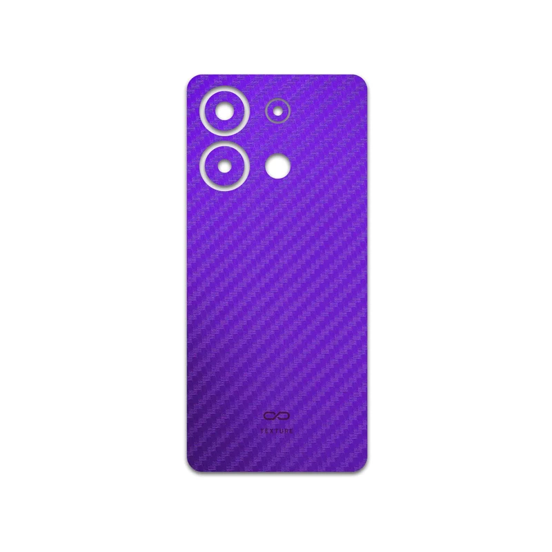 برچسب پوششی ماهوت مدل Purple-Fiber مناسب برای گوشی موبایل شیائومی Redmi Note 13 4G