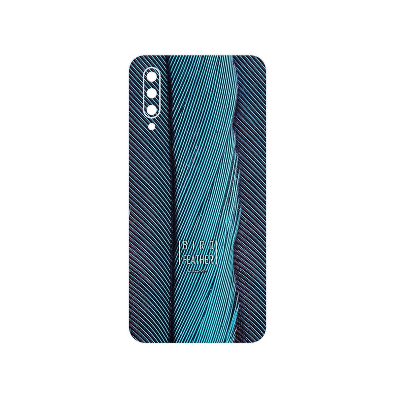 برچسب پوششی ماهوت مدل Turquoise feathers مناسب برای گوشی موبایل سامسونگ Galaxy A30s