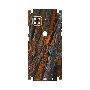 MAHOOT Wood Texture 6-FullSkin Cover Sticker for Motorola MOTO G 5G