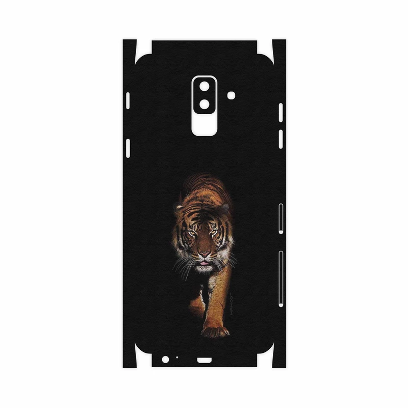 برچسب پوششی ماهوت مدل Wild Tiger-FullSkin مناسب برای گوشی موبایل سامسونگ Galaxy A6 Plus 2018