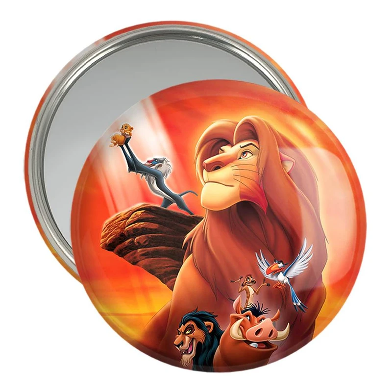 آینه جیبی خندالو مدل شیرشاه Lion King  کد 10687