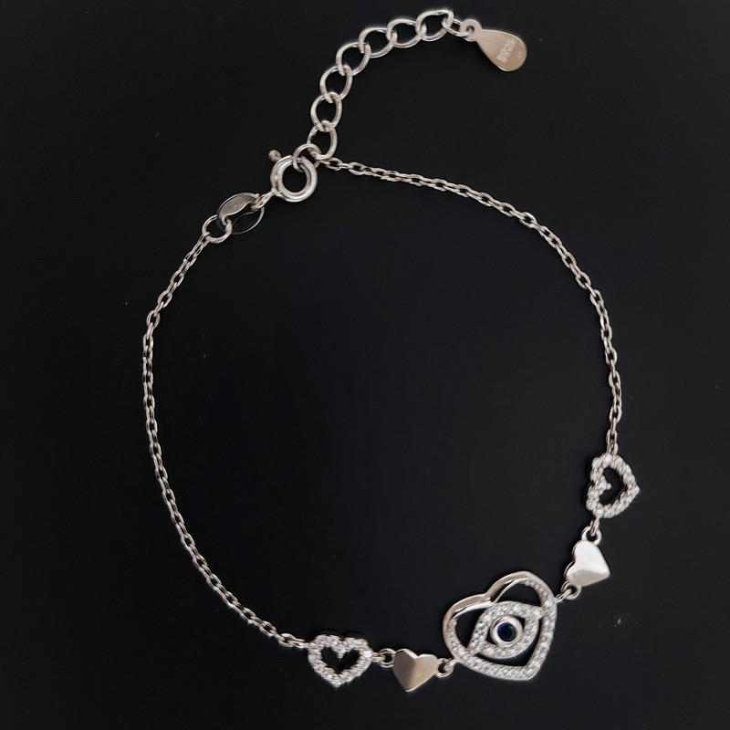 دستبند نقره زنانه مدل B83 دستبند نقره زنانه مدل B83