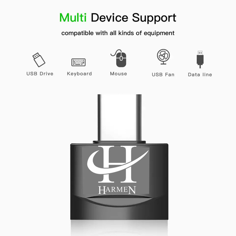 مبدل OTG MICROUSB به USB هارمن مدل OTG-Micro