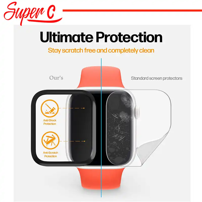 محافظ صفحه نمایش نانو سوپرسی مدل SRC مناسب برای ساعت هوشمند هایلو LS01 بسته دو عددی