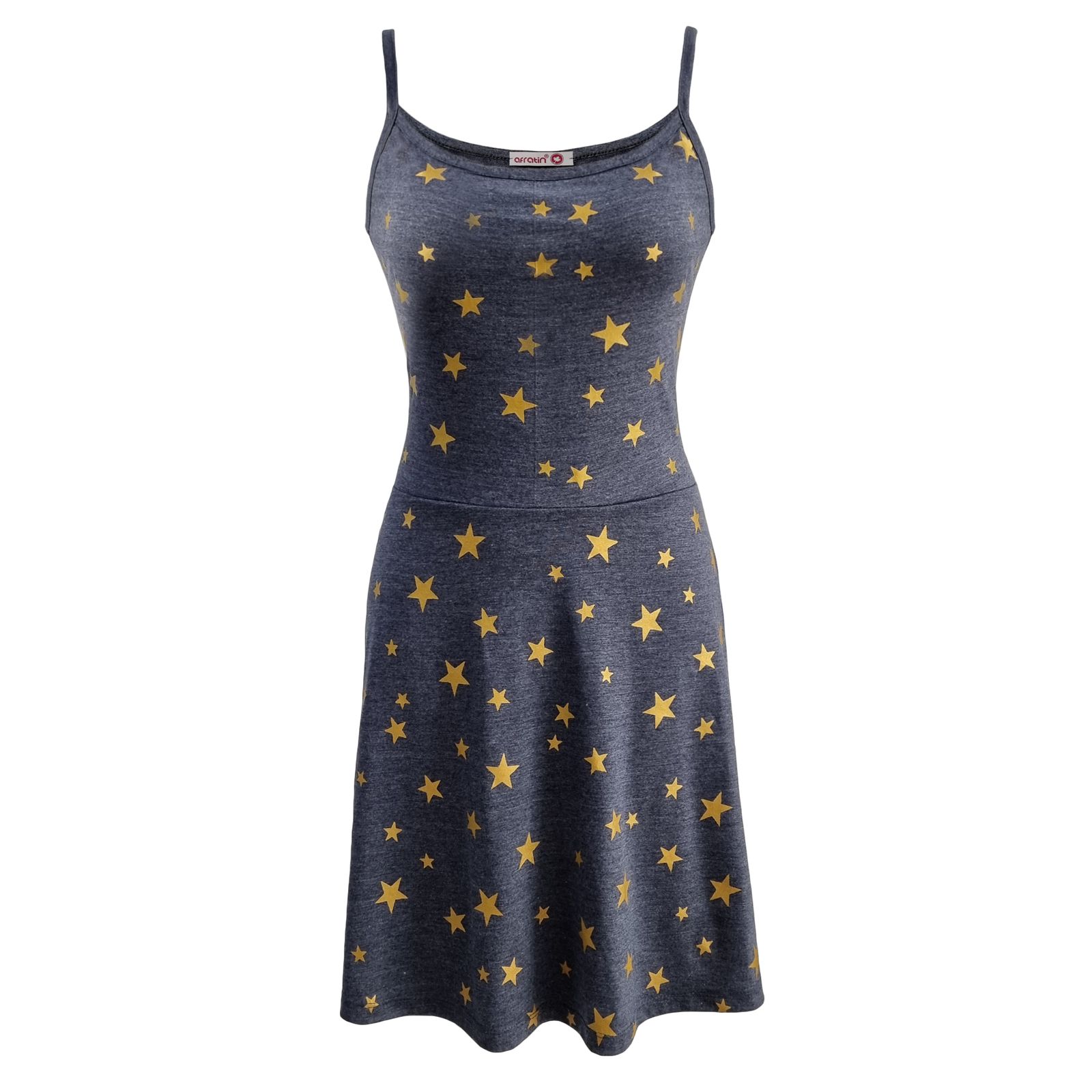 پیراهن زنانه افراتین مدل ستاره کد 9531 رنگ طوسی -  - 2