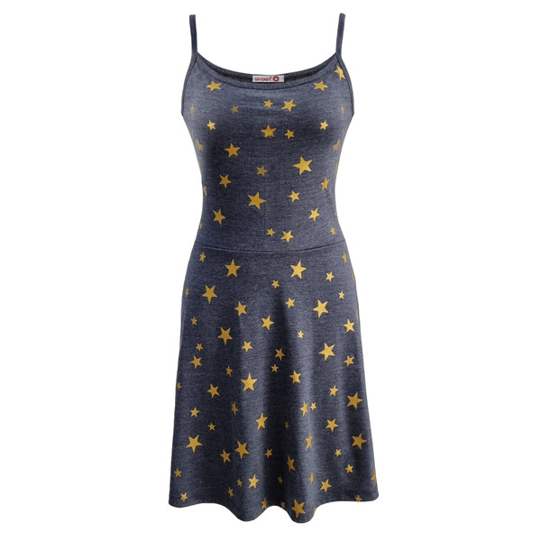 پیراهن زنانه افراتین مدل ستاره کد 9531 رنگ طوسی