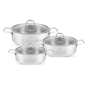 سرویس تابه 6 پارچه لایف اسمایل مدل LIFEP12SHR-6-3