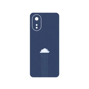 MAHOOT Minimal Data Cloud Cover Sticker for Oppo A38