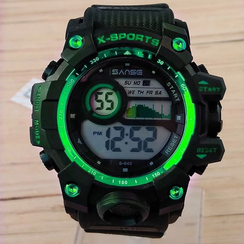 ساعت مچی دیجیتال مردانه مدل تک زمانه_019