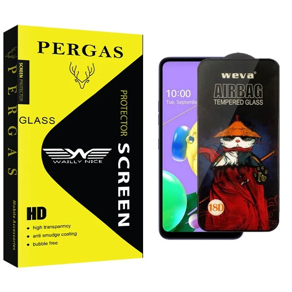 محافظ صفحه نمایش وایلی نایس مدل Pergas Airbag مناسب برای گوشی موبایل ال جی K52
