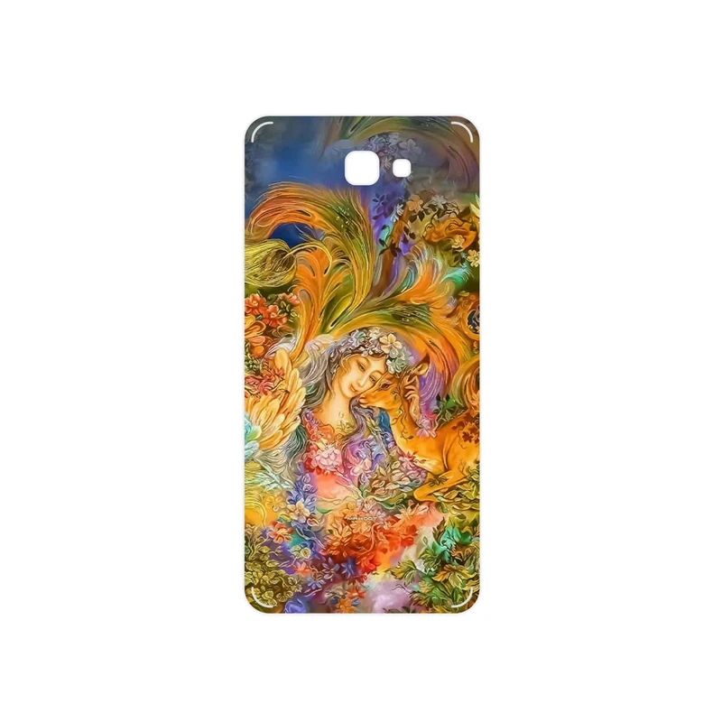 برچسب پوششی ماهوت مدل Persian miniature 3 مناسب برای گوشی موبایل سامسونگ Galaxy J7 Prime