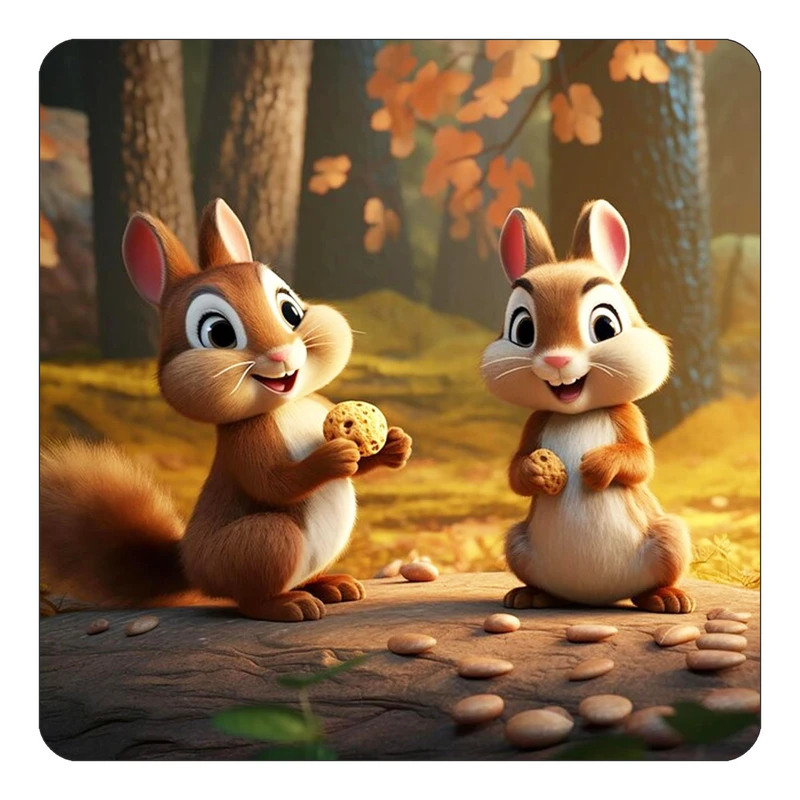 مگنت کاکتی طرح حیوانات کارتونی مدل mp28714