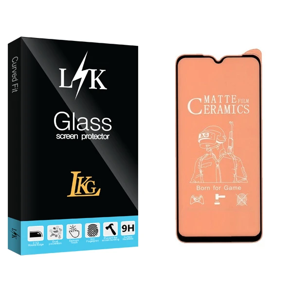 محافظ صفحه نمایش سرامیکی ال کا جی مدل LK Glass مناسب برای گوشی موبایل شیائومی Redmi Note 8 Pro