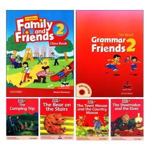 نقد و بررسی کتاب Family And Friends 2 اثر جمعی از نویسندگان انتشارات آرماندیس شش جلدی توسط خریداران