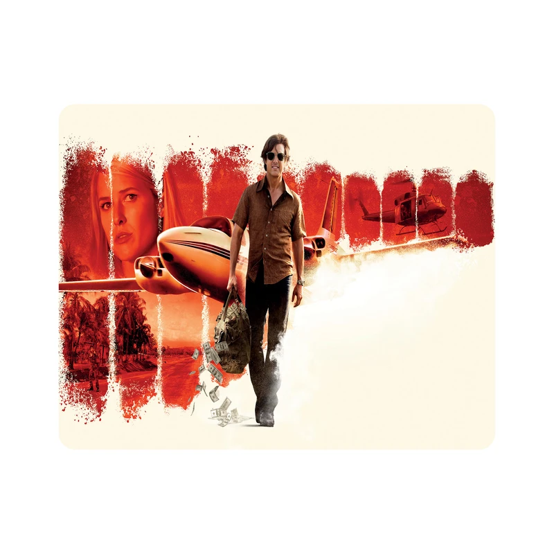 ماوس پد اطلس آبی طرح بازیگر تام کروز مدل T6677